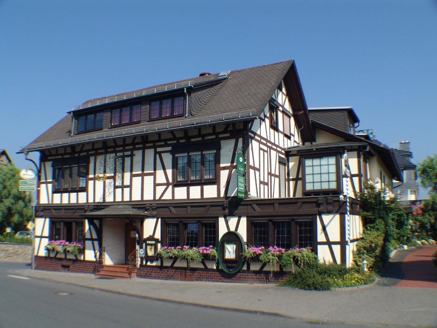 Hotel-Restaurant Zur Krone Loehnberg Экстерьер фото